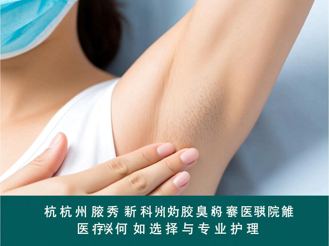 杭州腋秀解析，杭州腋臭科好的医院如何选择与专业护理