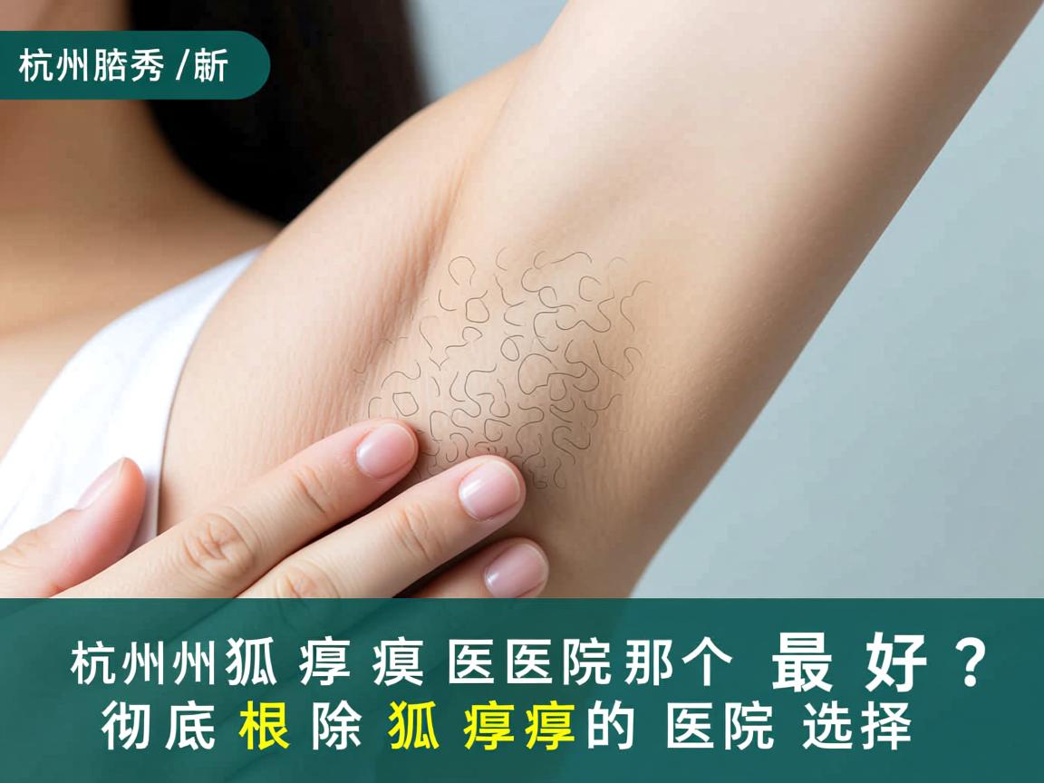 杭州腋秀解析，杭州狐臭医院那个最好？彻底根除狐臭的医院选择