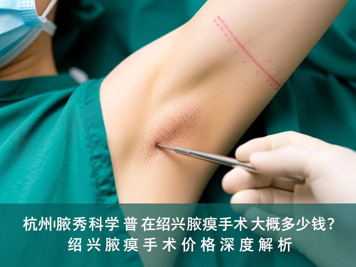 杭州腋秀科普，在绍兴做腋臭手术大概多少钱？绍兴腋臭手术价格深度解析