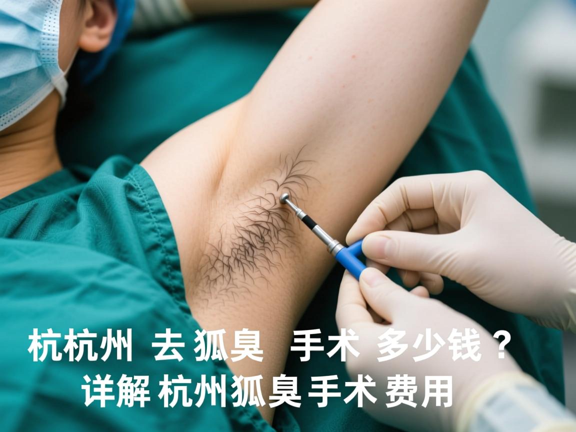 杭州去狐臭手术多少钱?详解杭州狐臭手术费用 杭州去狐臭手术多少钱?详解杭州狐臭手术费用