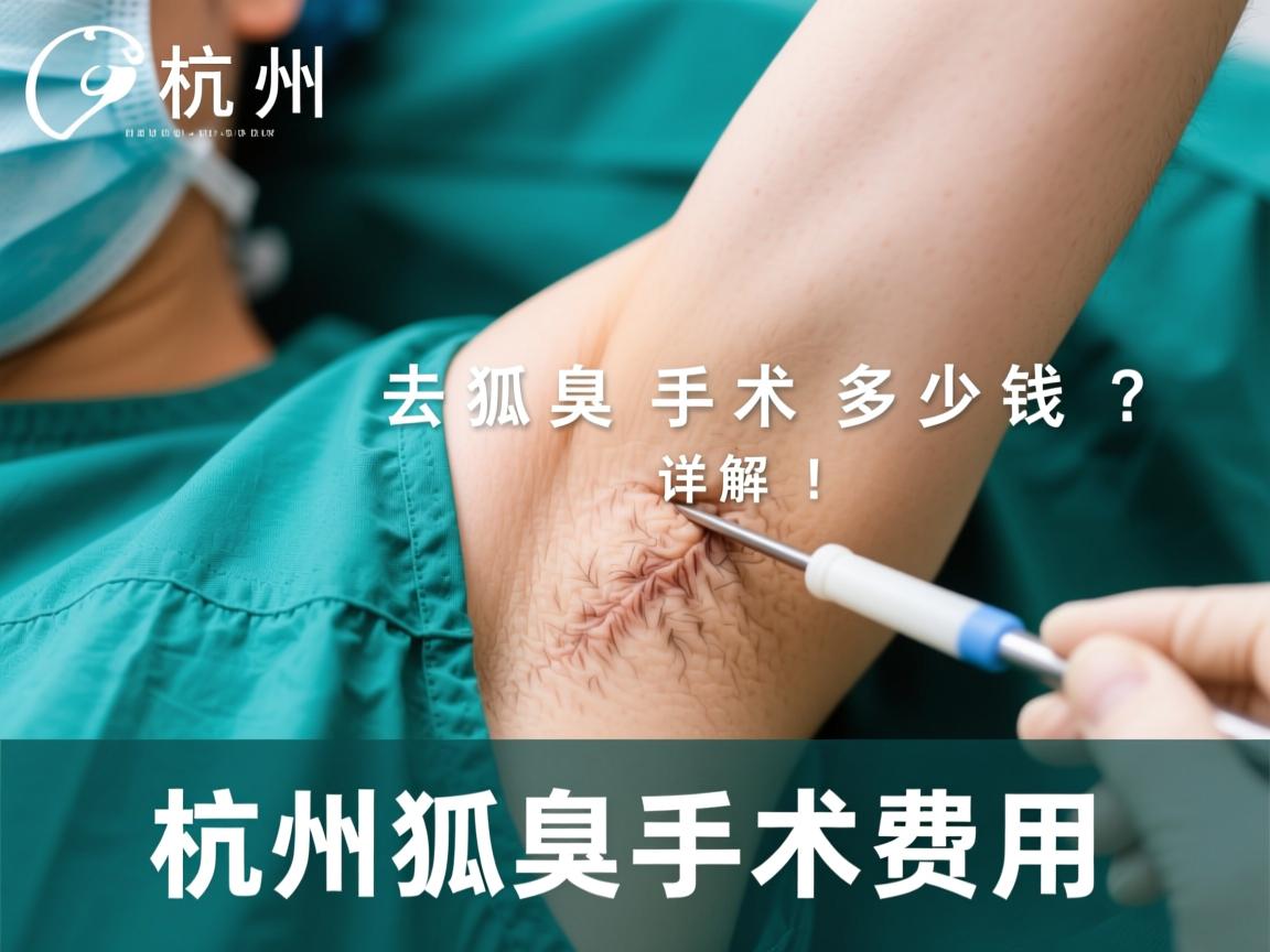 杭州去狐臭手术多少钱?详解杭州狐臭手术费用 杭州去狐臭手术多少钱?详解杭州狐臭手术费用