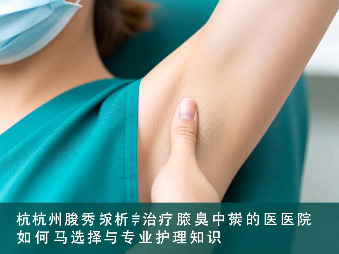 杭州腋秀解析,杭州治疗腋臭的医院如何选择与专业护理知识 杭州腋秀解析,杭州治疗腋臭的医院如何选择与专业护理知识