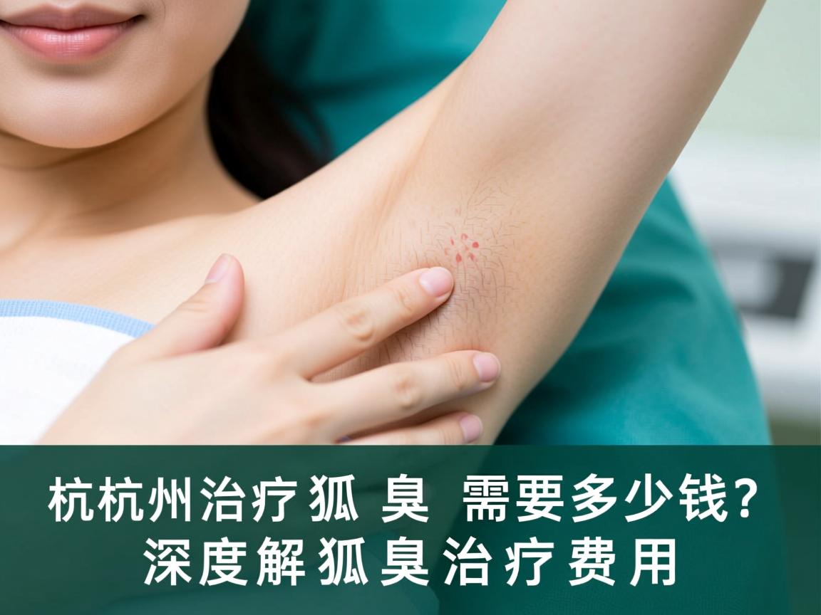 杭州治疗狐臭需要多少钱?深度解析狐臭治疗费用 杭州治疗狐臭需要多少钱?深度解析狐臭治疗费用