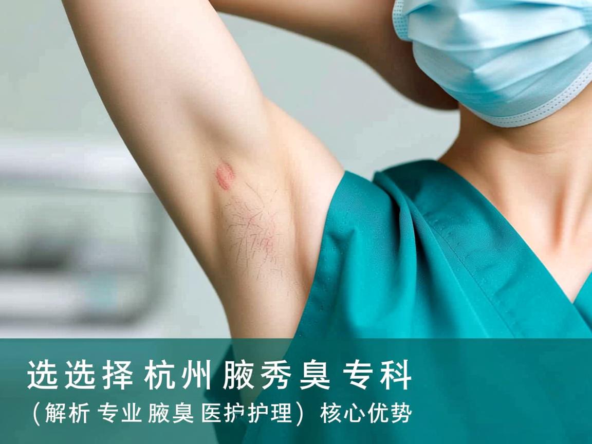 选择杭州腋秀腋臭专科,解析专业腋臭医疗护理的核心优势 选择杭州腋秀腋臭专科,解析专业腋臭医疗护理的核心优势