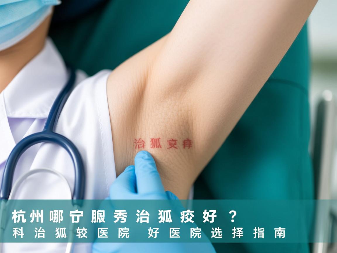 杭州腋秀科普，在杭州哪个医院治狐臭较好？治狐臭较好医院选择指南