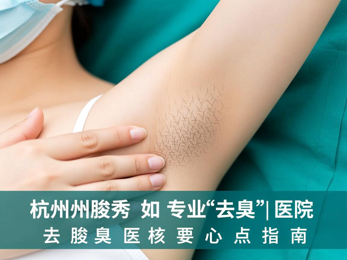 杭州腋秀解析,杭州专业去腋臭医院如何选择,去腋臭医院核心要点指南 杭州腋秀解析,杭州专业去腋臭医院如何选择,去腋臭医院核心要点指南