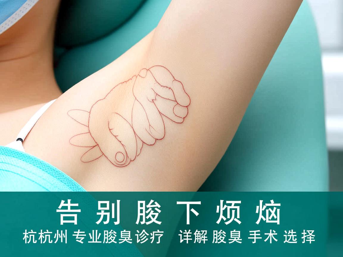 告别腋下烦恼，杭州专业腋臭诊疗，详解腋臭手术选择
