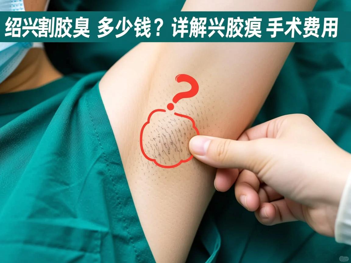 绍兴割腋臭多少钱？详解绍兴腋臭手术费用