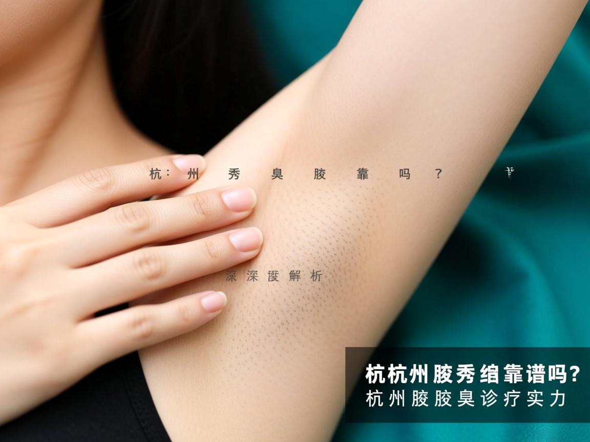 杭州腋秀腋臭靠谱吗?深度解析杭州腋秀的腋臭诊疗实力 杭州腋秀腋臭靠谱吗?深度解析杭州腋秀的腋臭诊疗实力