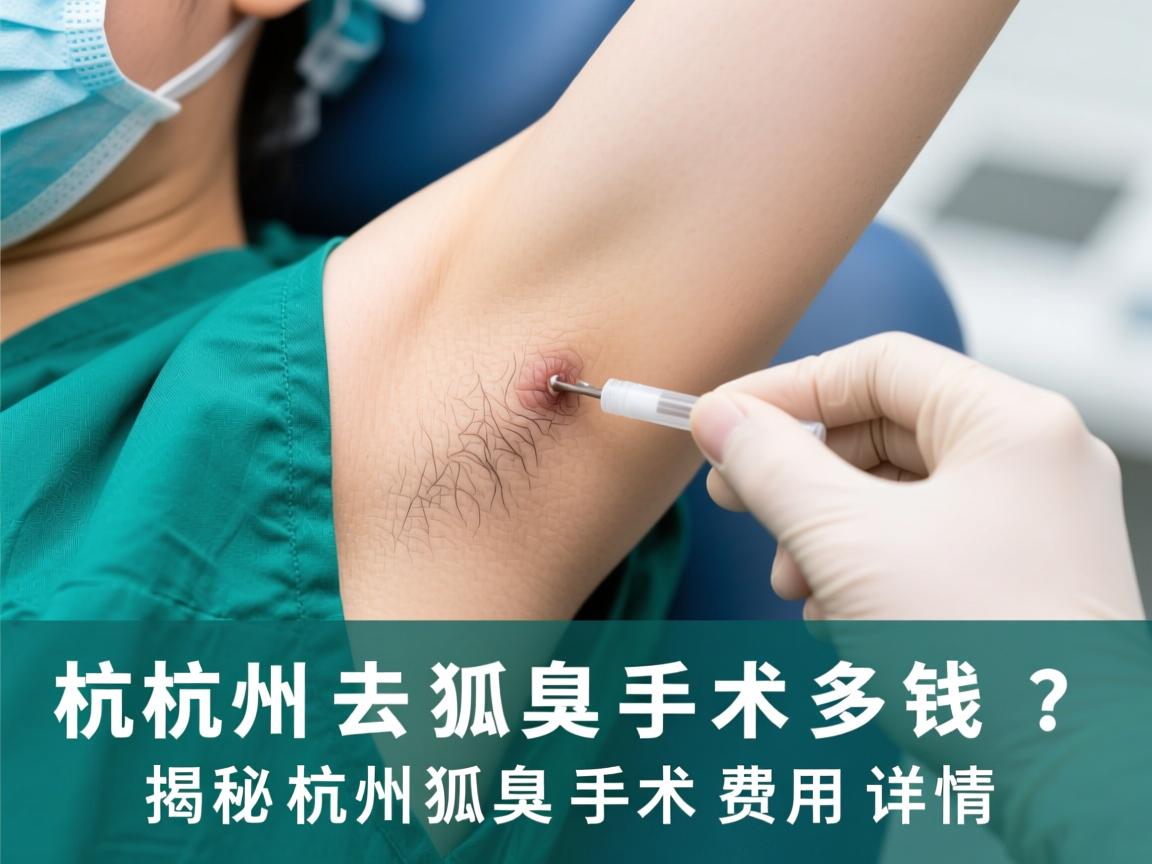 杭州去狐臭手术多钱?揭秘杭州狐臭手术费用详情 杭州去狐臭手术多钱?揭秘杭州狐臭手术费用详情