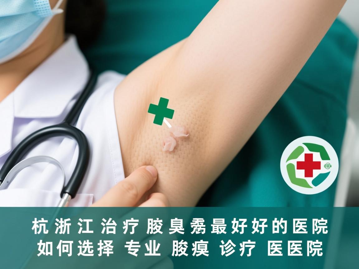 杭州腋秀解析，浙江治疗腋臭最好的医院，如何选择专业腋臭诊疗医院