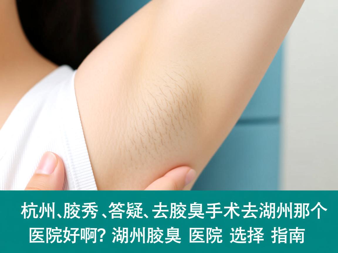 杭州腋秀答疑,去腋臭手术去湖州那个医院好啊?湖州腋臭医院选择指南 杭州腋秀答疑,去腋臭手术去湖州那个医院好啊?湖州腋臭医院选择指南