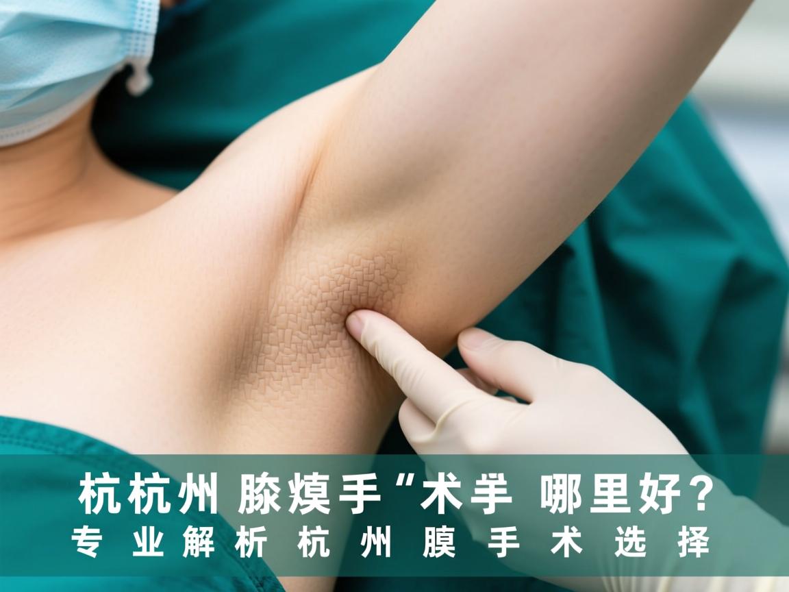 杭州腋臭手术哪里好?专业解析杭州腋臭手术选择 杭州腋臭手术哪里好?专业解析杭州腋臭手术选择