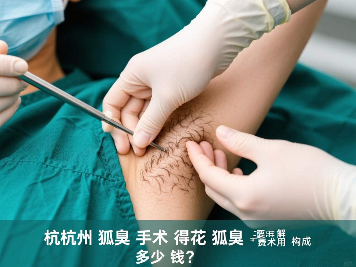 杭州狐臭手术得花多少钱？详解杭州狐臭手术费用构成