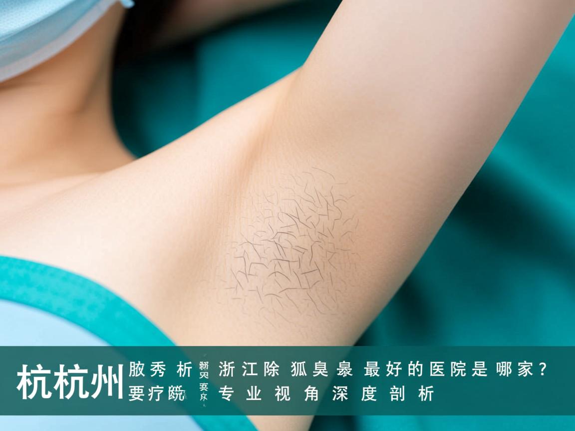 杭州腋秀解析，浙江除狐臭最好的医院是哪家？专业视角深度剖析