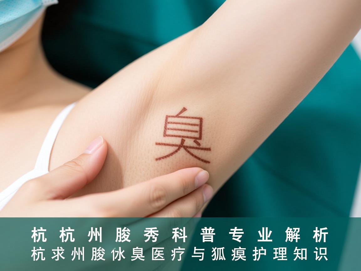 杭州腋秀科普，专业解析杭州腋臭医疗与狐臭护理知识