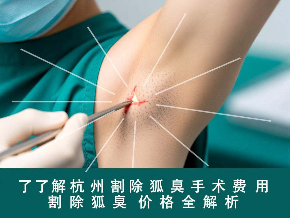 了解杭州割除狐臭手术费用,割除狐臭价格全解析 了解杭州割除狐臭手术费用,割除狐臭价格全解析