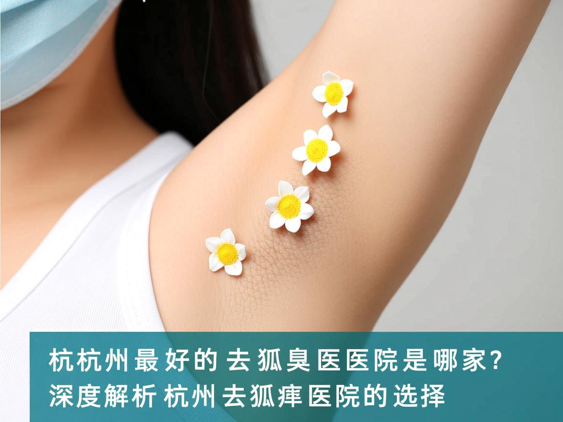 杭州最好的去狐臭医院是哪家？深度解析杭州去狐臭医院的选择