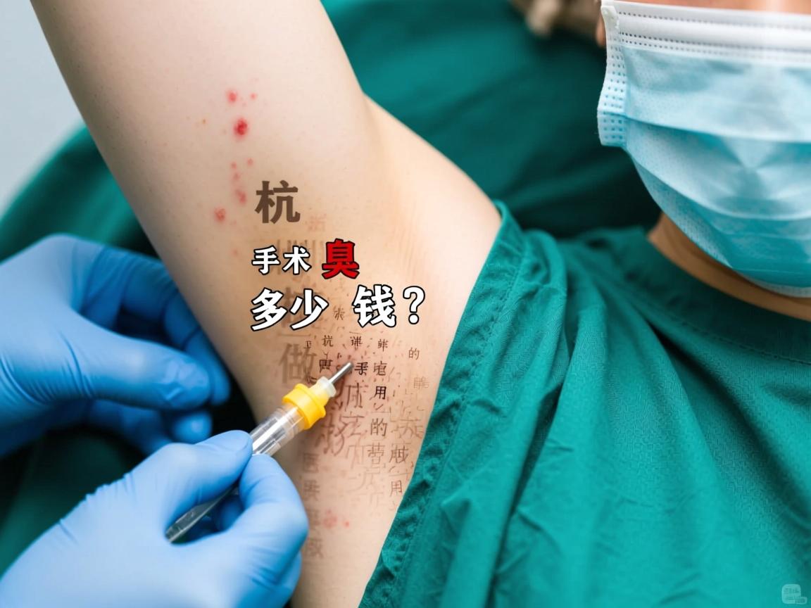 杭州腋臭手术多少钱?详解杭州做狐臭手术的费用构成 杭州腋臭手术多少钱?详解杭州做狐臭手术的费用构成