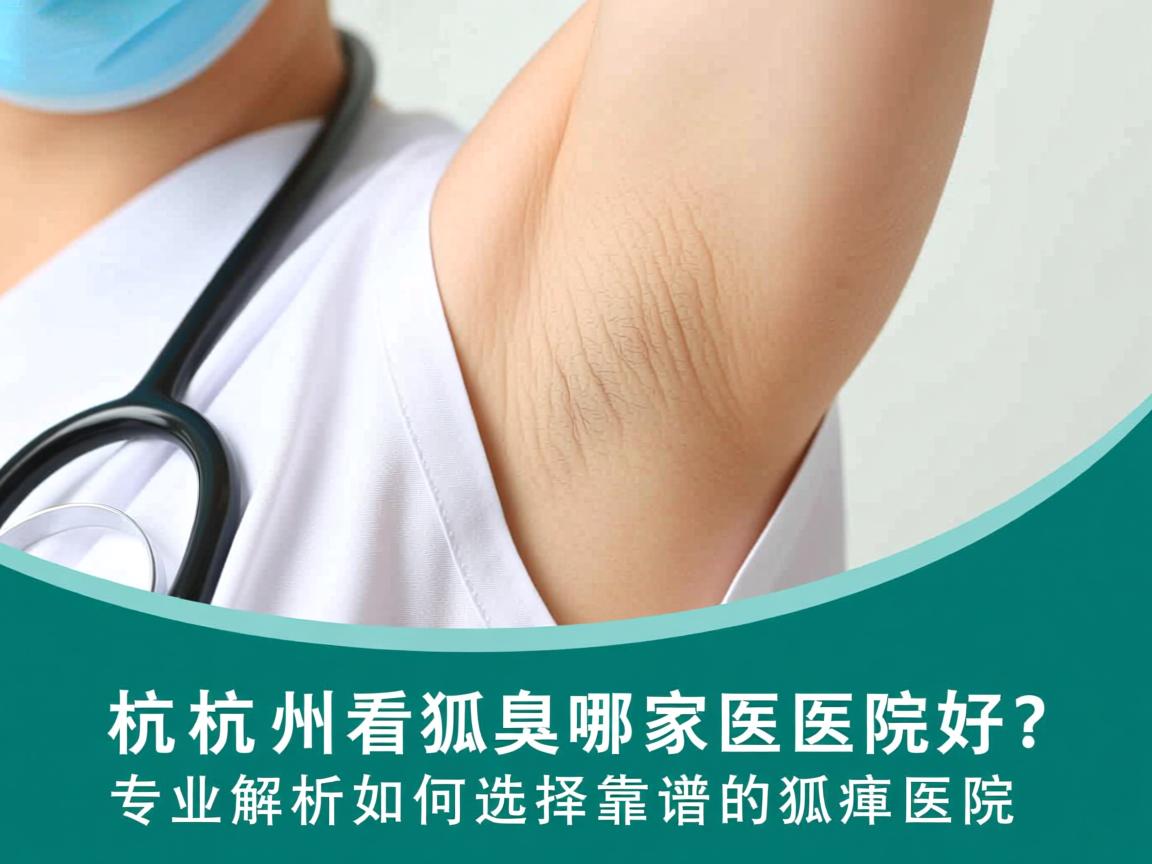 杭州看狐臭哪家医院好?专业解析如何选择靠谱的狐臭医院 杭州看狐臭哪家医院好?专业解析如何选择靠谱的狐臭医院