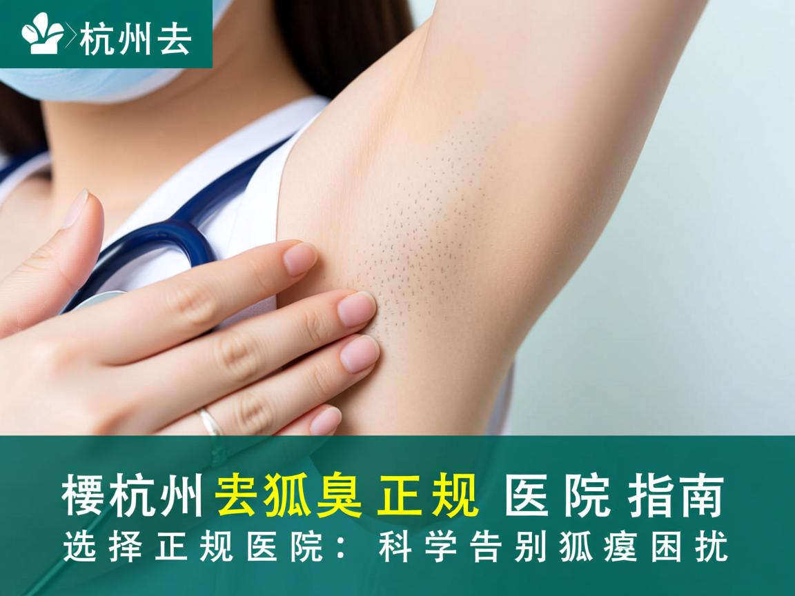 杭州去狐臭正规医院指南,选择正规医院,科学告别狐臭困扰 杭州去狐臭正规医院指南,选择正规医院,科学告别狐臭困扰