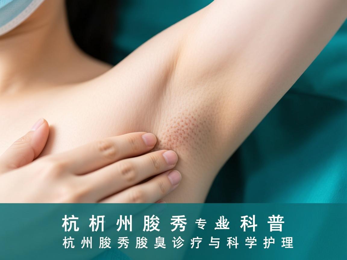 杭州腋秀科普,专业解析杭州腋秀腋臭诊疗与科学护理 杭州腋秀科普,专业解析杭州腋秀腋臭诊疗与科学护理