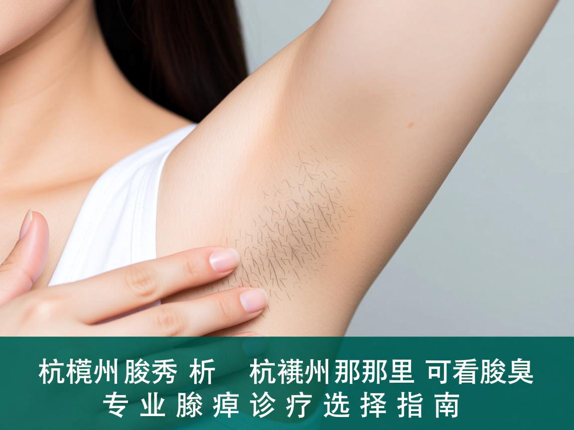 杭州腋秀解析,杭州那里可以看腋臭,专业腋臭诊疗选择指南 杭州腋秀解析,杭州那里可以看腋臭,专业腋臭诊疗选择指南