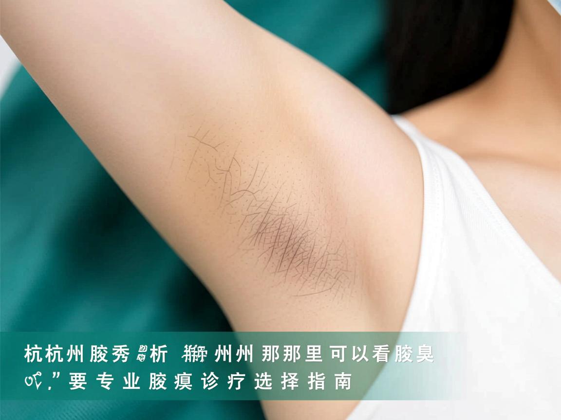 杭州腋秀解析,杭州那里可以看腋臭,专业腋臭诊疗选择指南 杭州腋秀解析,杭州那里可以看腋臭,专业腋臭诊疗选择指南