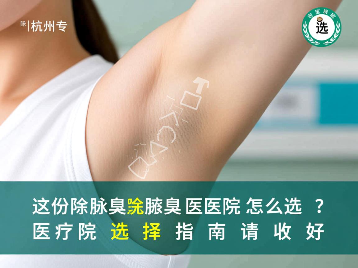 杭州专业除腋臭医院怎么选?这份除腋臭医院选择指南请收好 杭州专业除腋臭医院怎么选?这份除腋臭医院选择指南请收好