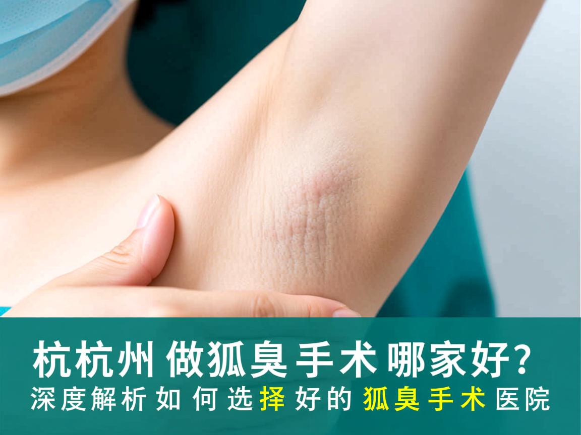 杭州做狐臭手术哪家好?深度解析如何选择好的狐臭手术医院 杭州做狐臭手术哪家好?深度解析如何选择好的狐臭手术医院