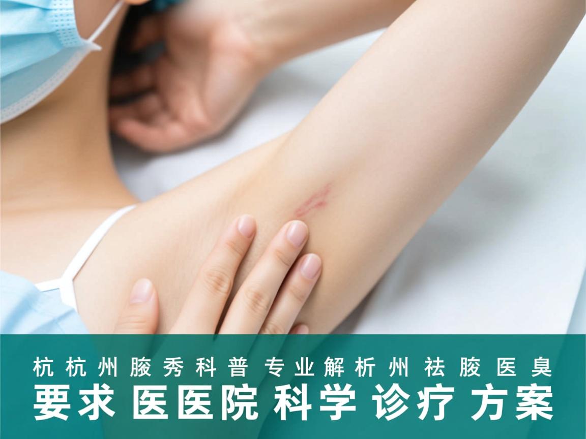 杭州腋秀科普,专业解析杭州祛腋臭医院的科学诊疗方案 杭州腋秀科普,专业解析杭州祛腋臭医院的科学诊疗方案