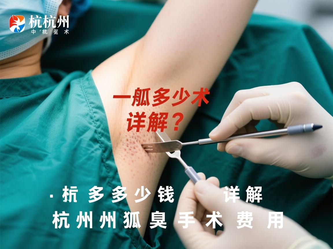 杭州狐臭手术一般多少钱?详解杭州狐臭手术费用 杭州狐臭手术一般多少钱?详解杭州狐臭手术费用