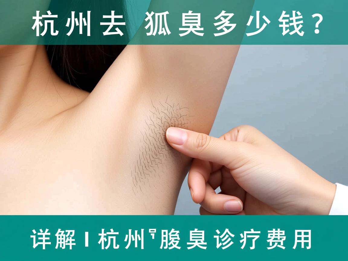 杭州去狐臭多少钱?详解杭州腋臭诊疗费用 杭州去狐臭多少钱?详解杭州腋臭诊疗费用