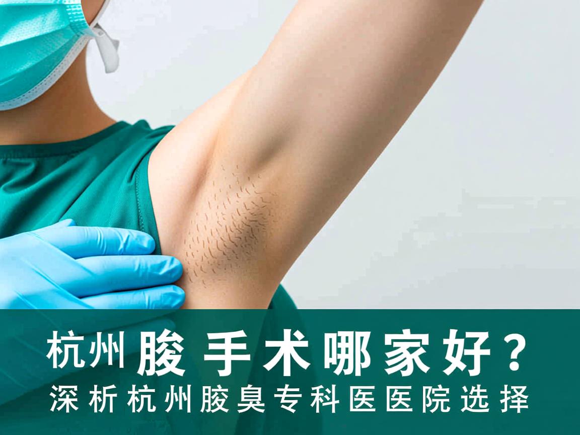 杭州腋臭手术哪家好?深度解析杭州腋臭专科医院选择 杭州腋臭手术哪家好?深度解析杭州腋臭专科医院选择