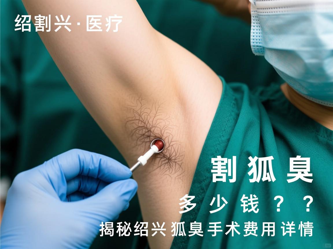 绍兴割狐臭多少钱？揭秘绍兴狐臭手术费用详情