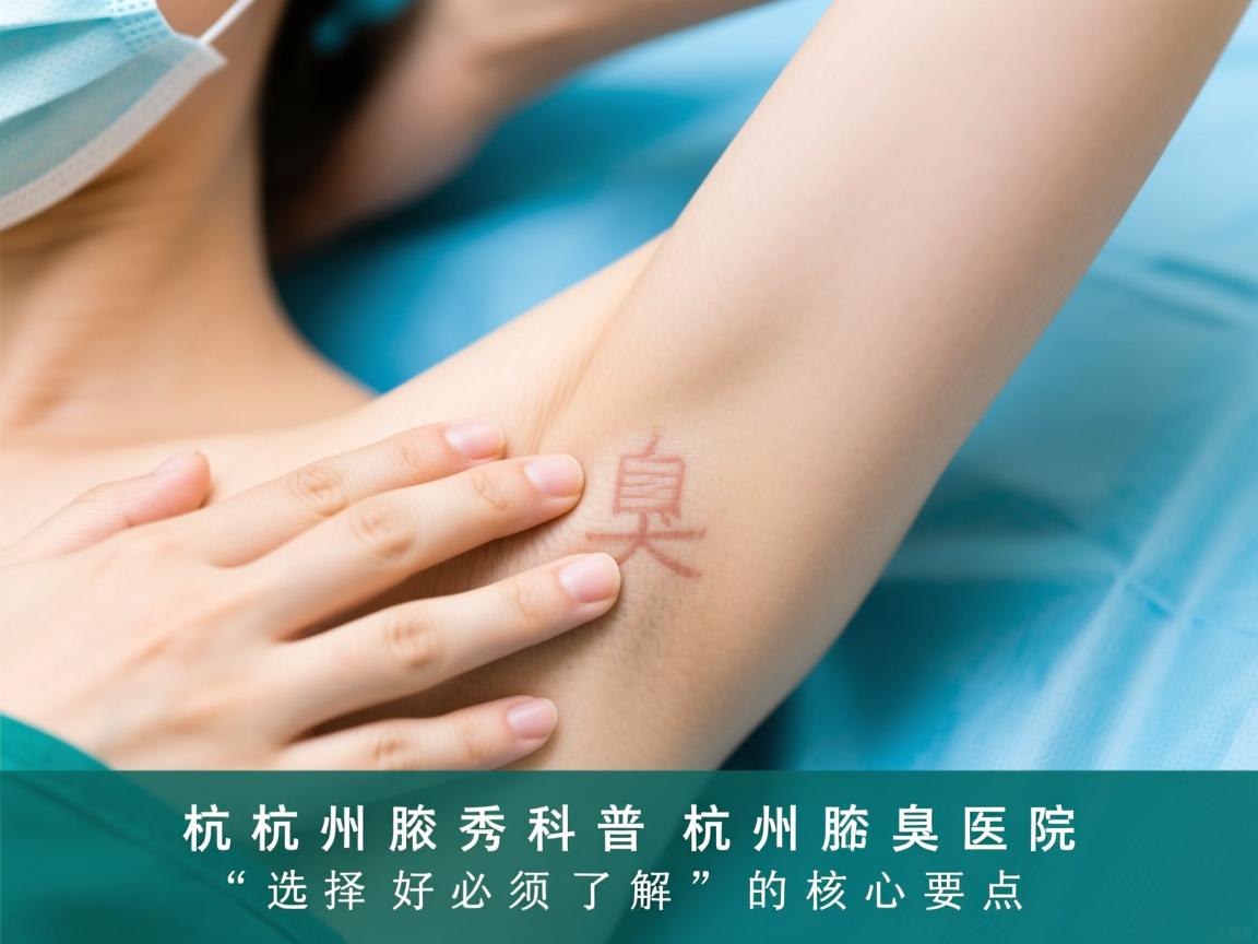 杭州腋秀科普,选择杭州腋臭医院必须了解的核心要点 杭州腋秀科普,选择杭州腋臭医院必须了解的核心要点