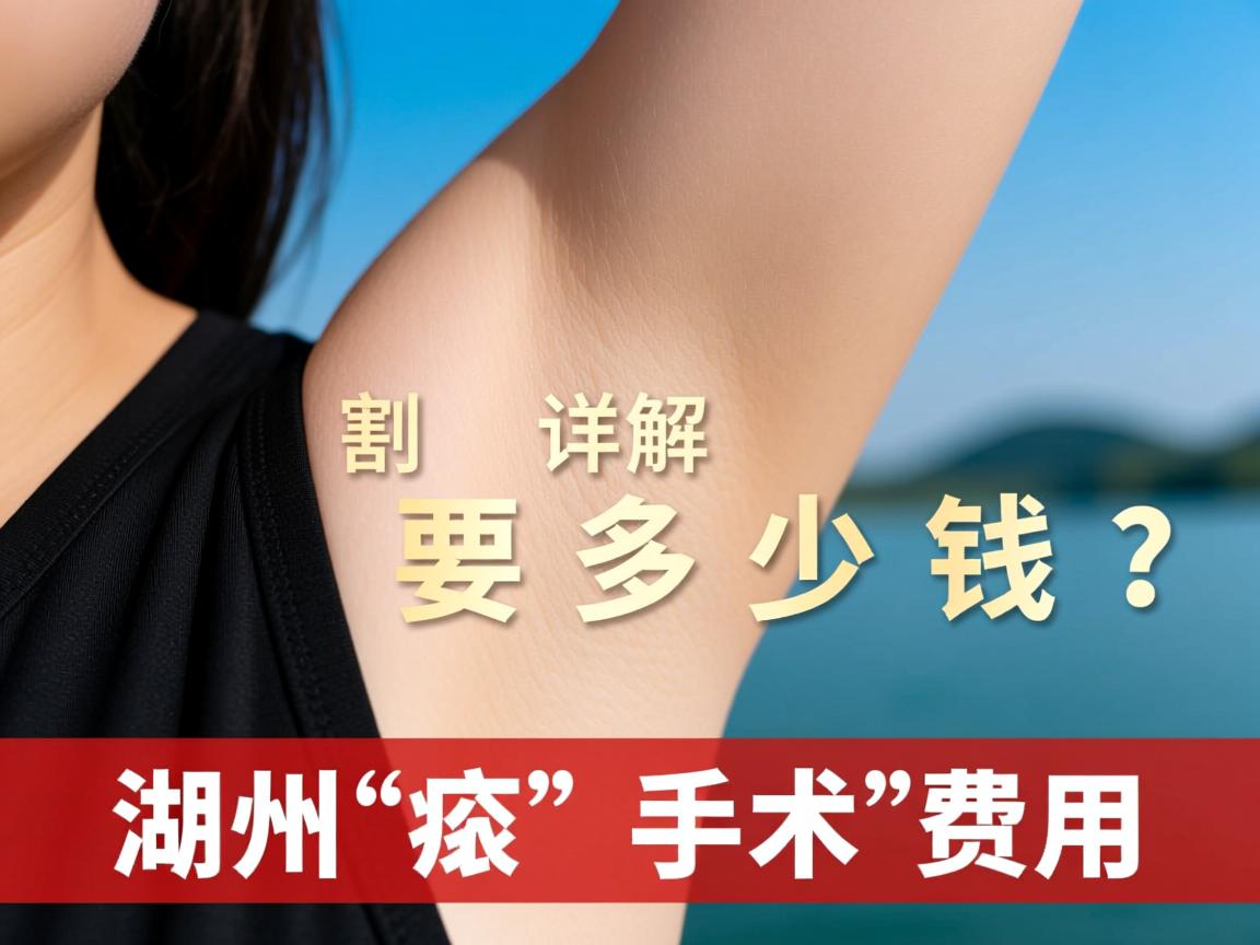 湖州割腋臭要多少钱？详解湖州腋臭手术费用