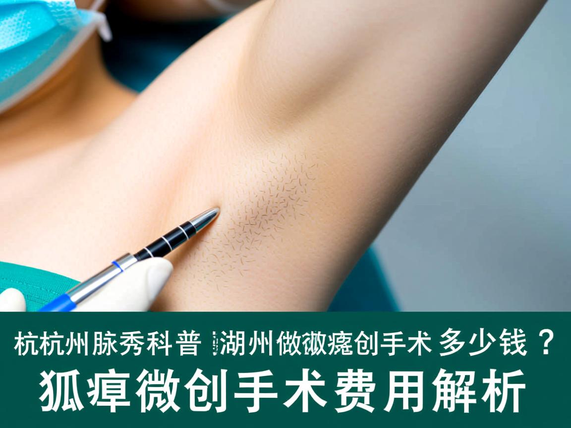 杭州腋秀科普,在湖州做狐臭微创手术多少钱?狐臭微创手术费用解析 杭州腋秀科普,在湖州做狐臭微创手术多少钱?狐臭微创手术费用解析