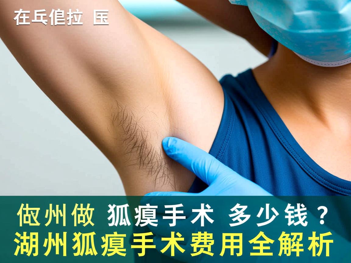 在湖州做狐臭手术多少钱？湖州狐臭手术费用全解析