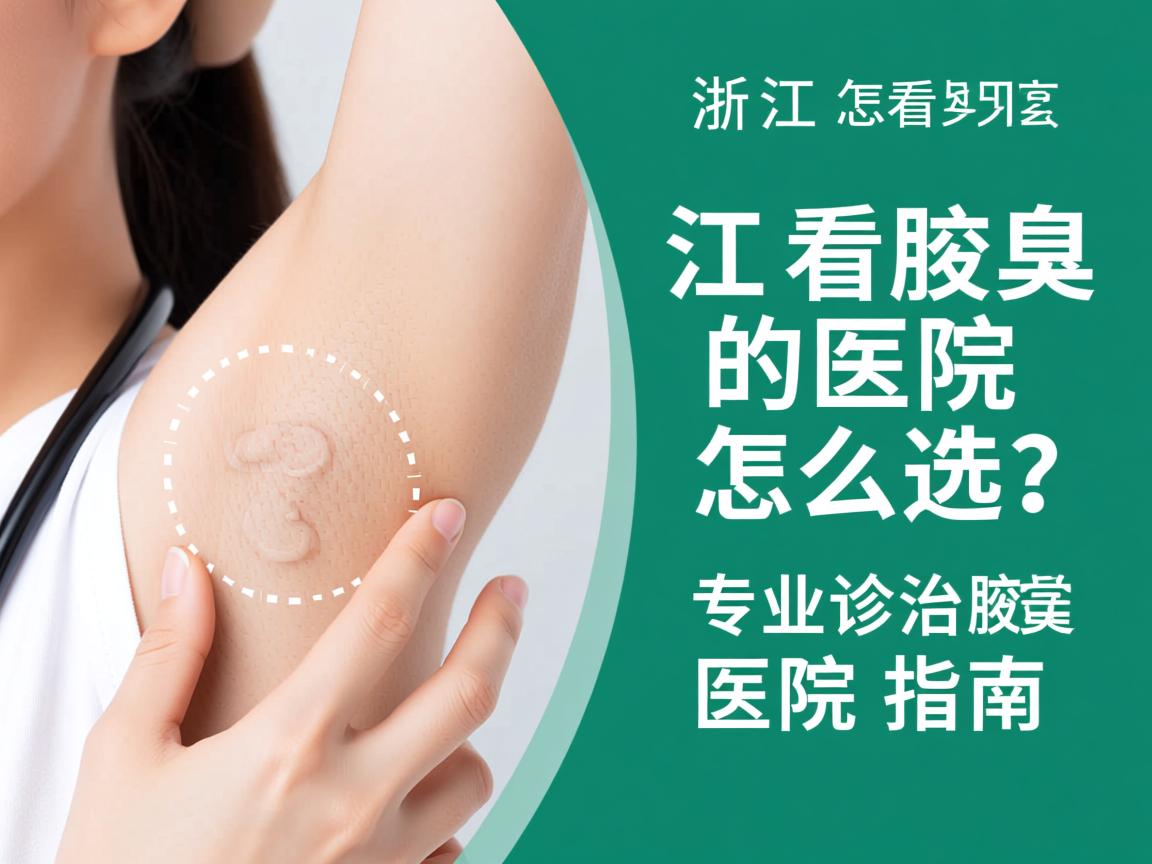 浙江看腋臭医院怎么选？专业诊治腋臭的医院指南