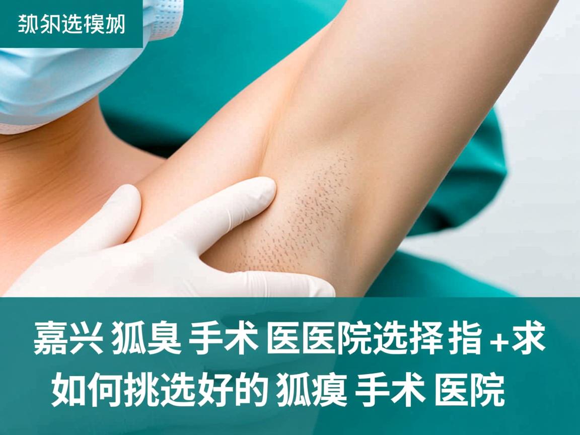 嘉兴狐臭手术医院选择指南,如何挑选好的狐臭手术医院 嘉兴狐臭手术医院选择指南,如何挑选好的狐臭手术医院