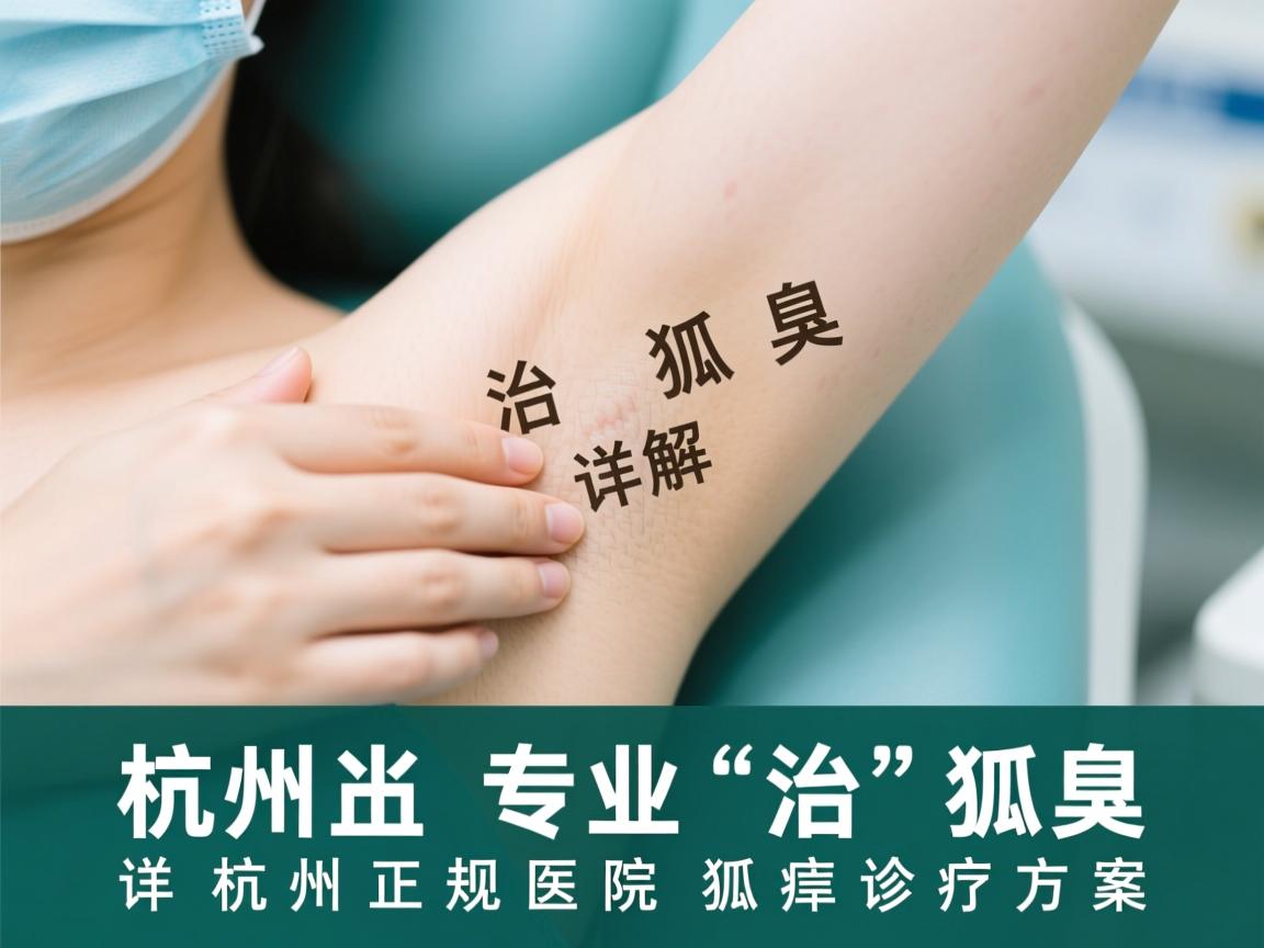 杭州专业治狐臭,详解杭州正规医院狐臭诊疗方案 杭州专业治狐臭,详解杭州正规医院狐臭诊疗方案