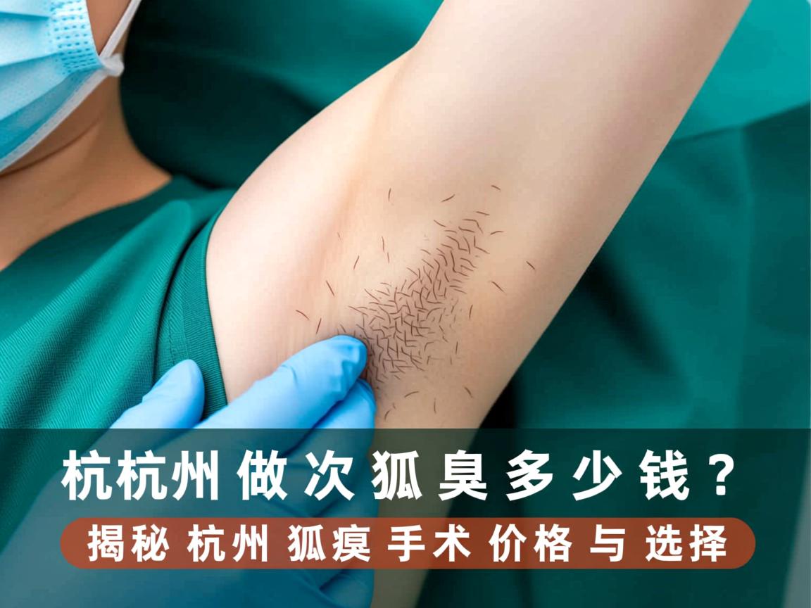 杭州做次狐臭多少钱?揭秘杭州狐臭手术价格与选择 杭州做次狐臭多少钱?揭秘杭州狐臭手术价格与选择