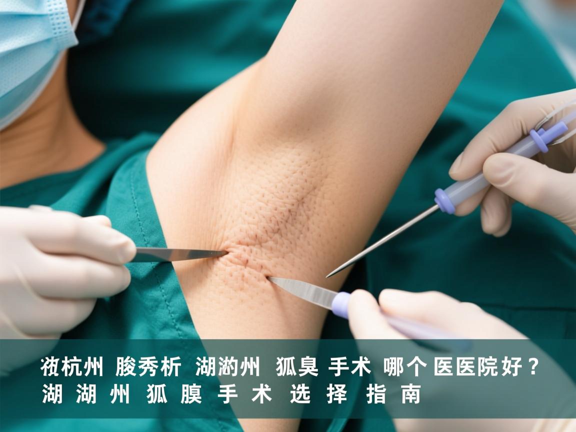 杭州腋秀解析,湖州狐臭手术哪个医院好?湖州狐臭手术选择指南 杭州腋秀解析,湖州狐臭手术哪个医院好?湖州狐臭手术选择指南