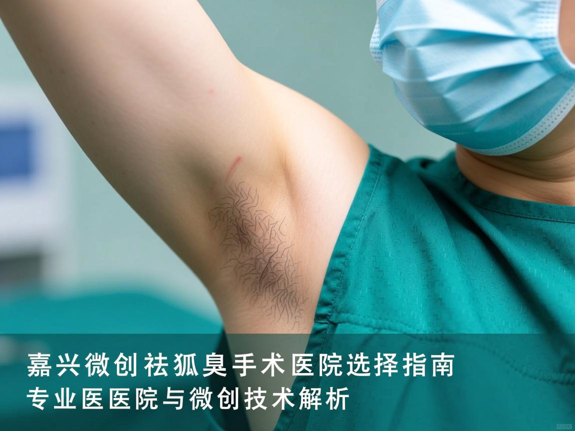 嘉兴微创祛狐臭手术医院选择指南，专业医院与微创技术解析