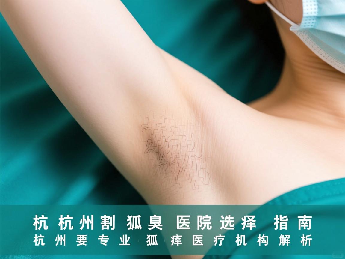 杭州割狐臭医院选择指南,杭州专业狐臭医疗机构解析 杭州割狐臭医院选择指南,杭州专业狐臭医疗机构解析