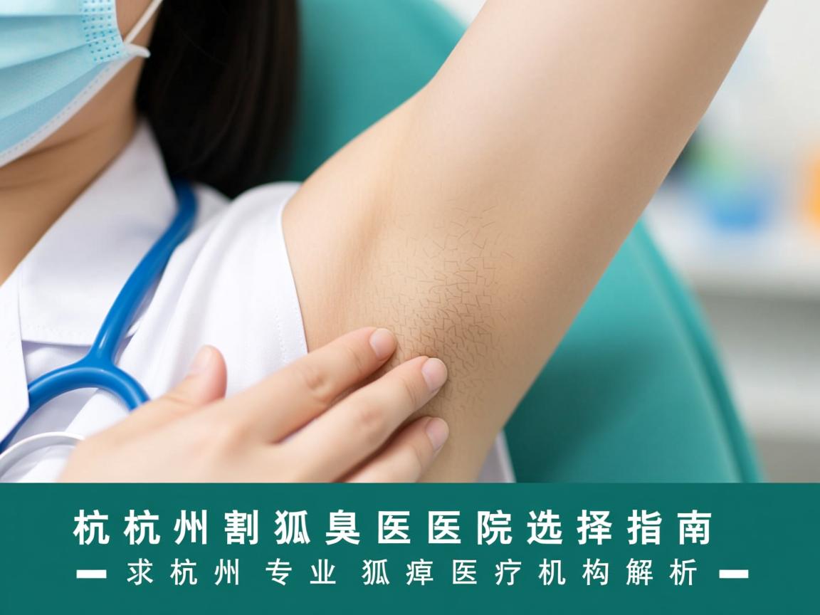 杭州割狐臭医院选择指南,杭州专业狐臭医疗机构解析 杭州割狐臭医院选择指南,杭州专业狐臭医疗机构解析