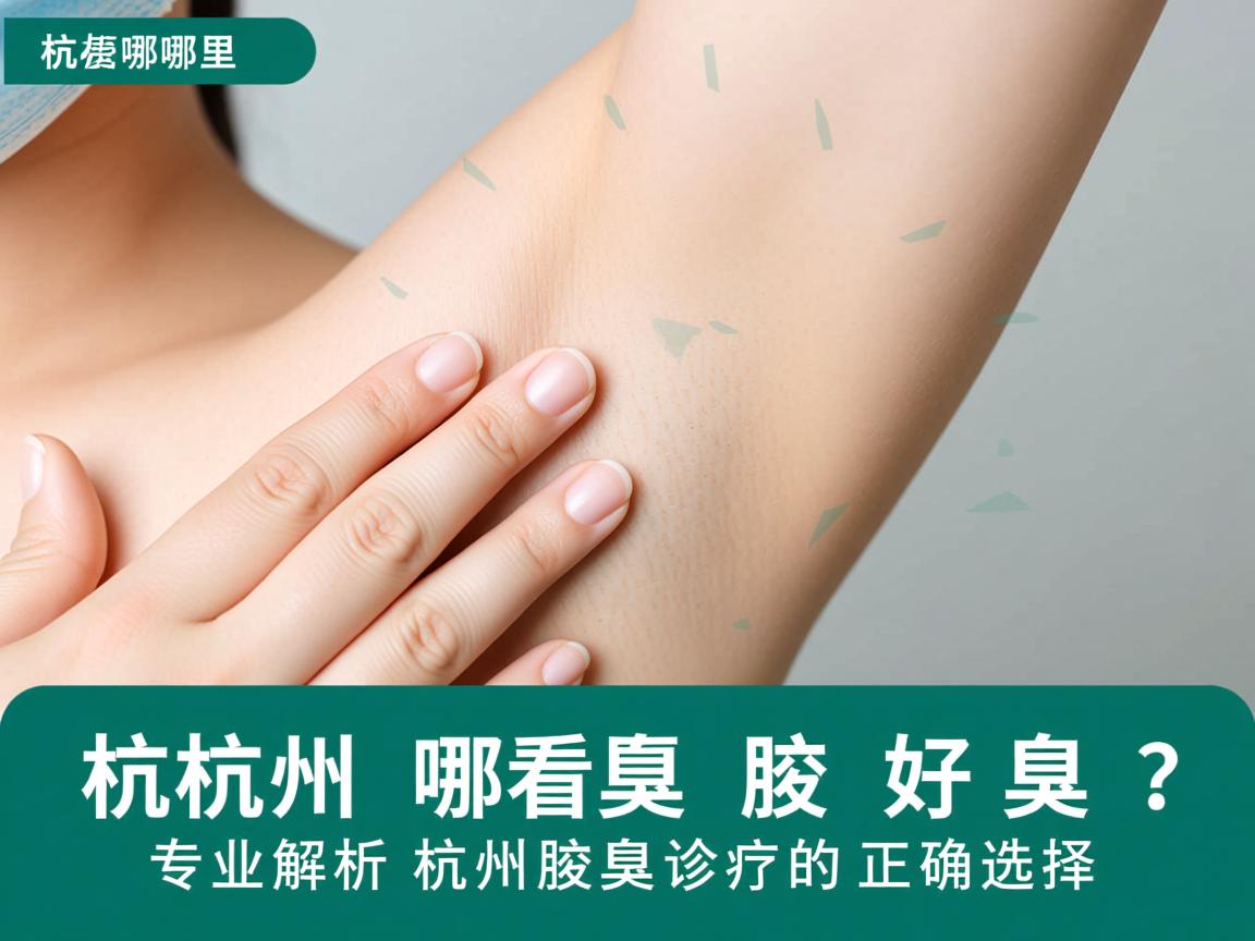 杭州哪里看腋臭好?专业解析杭州腋臭诊疗的正确选择 杭州哪里看腋臭好?专业解析杭州腋臭诊疗的正确选择