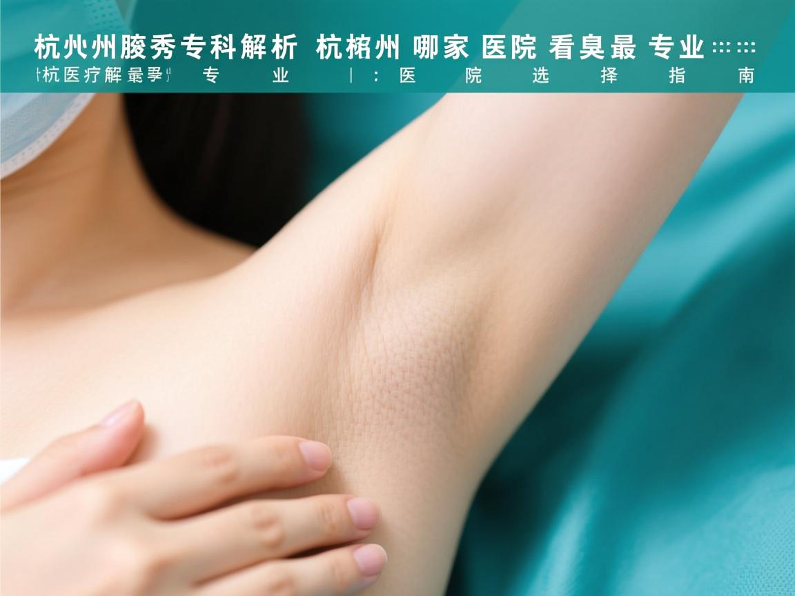 杭州腋秀专科解析,杭州哪家医院看腋臭最专业,专业医院选择指南 杭州腋秀专科解析,杭州哪家医院看腋臭最专业,专业医院选择指南