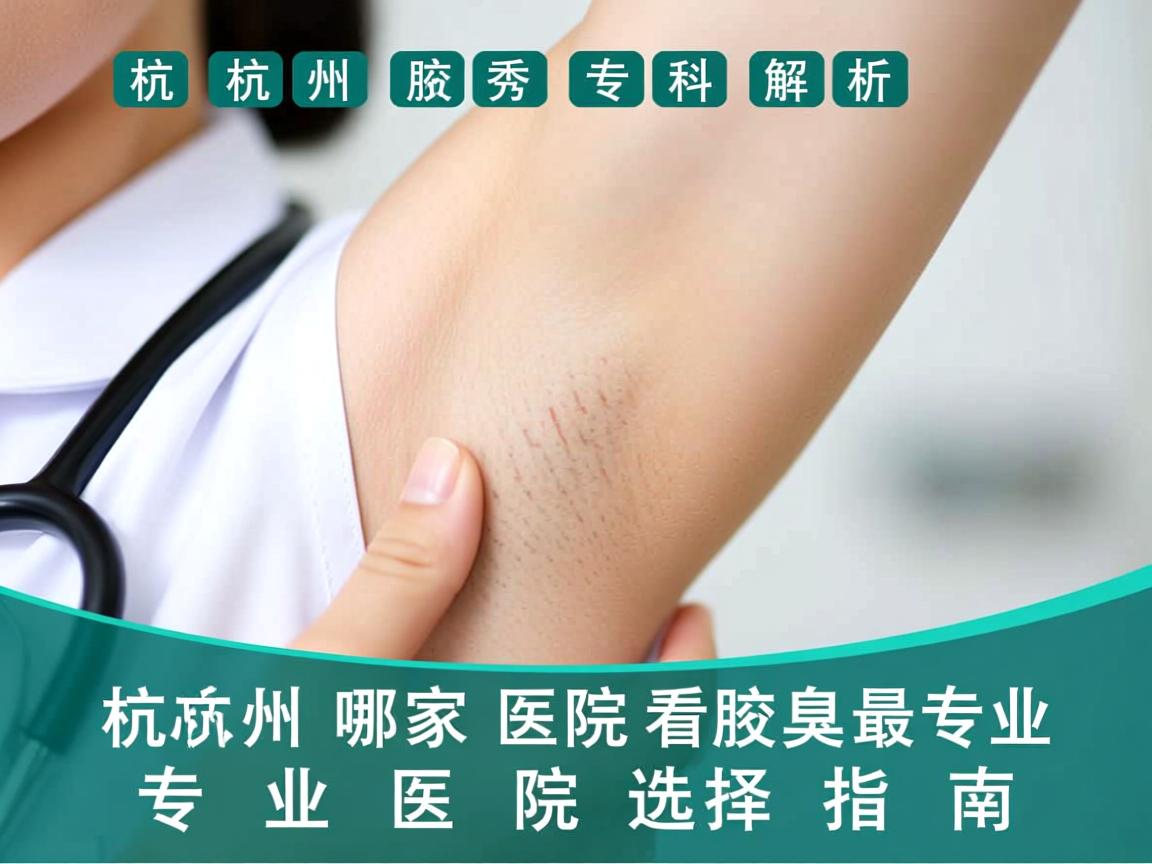 杭州腋秀专科解析,杭州哪家医院看腋臭最专业,专业医院选择指南 杭州腋秀专科解析,杭州哪家医院看腋臭最专业,专业医院选择指南